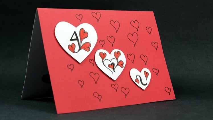 DIY Valentine Card - I Love You Pop Up Love Card Tutorial
