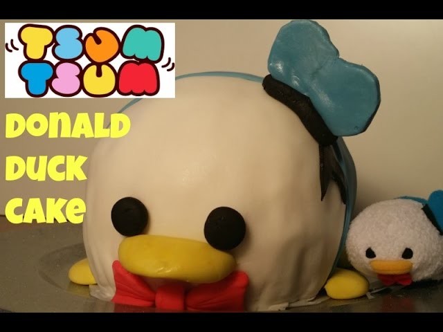 Donald Duck Tsum Tsum Cake DIY