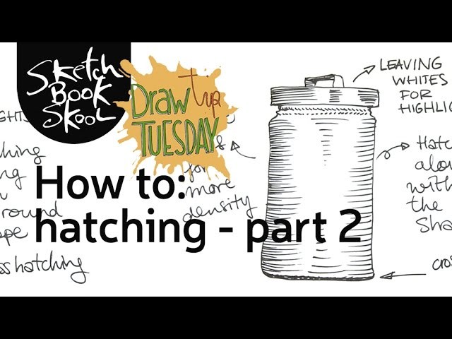 Draw Tip Tuesday: How To Hatch, part 2
