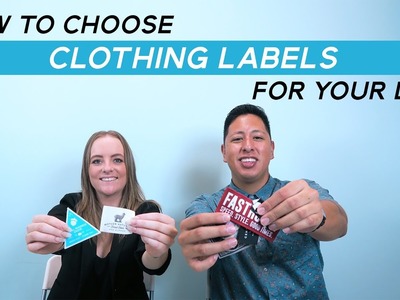 How To Choose Clothing Labels For Your Clothing Line | Types Of Woven Labels