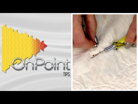 How to Close Safety Pins When Basting a Quilt (Ep. 205)