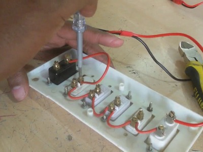 How to connect switch board |