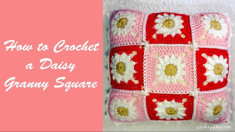 How to Crochet a Daisy Granny Square