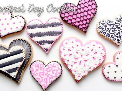 How To Decorate Valentine's Day Cookies
