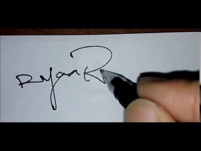 How to draw a smart signature!