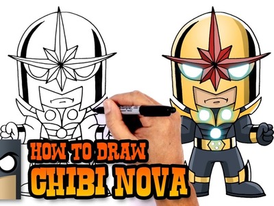 How to Draw Nova | Marvel Comics