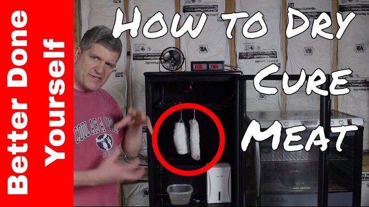 How to Dry Cure Pork in a converted wine fridge