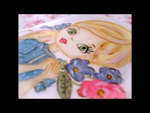 How to Hand Paint on a  Cookie by Emma's Sweets