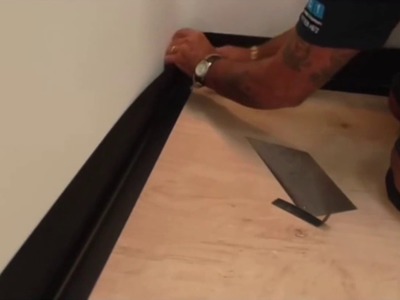 How to Install PVC Skirting for vinyl flooring