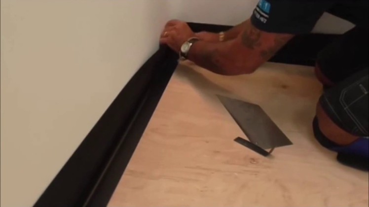 How to Install PVC Skirting for vinyl flooring