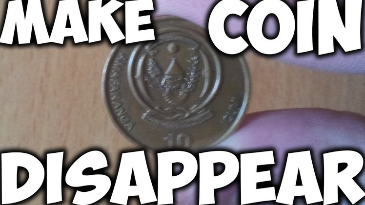 How to make a coin disappear | Easy and cool magic trick