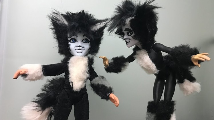 How to make a Mister Mistoffelees Doll  - cats musical