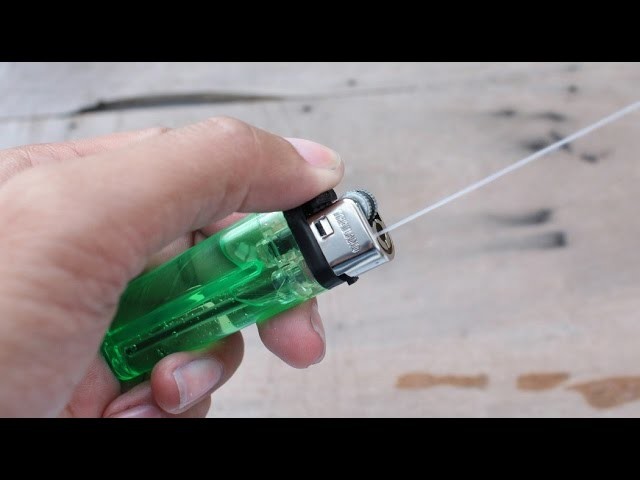How To Make a Water Gun using Lighter
