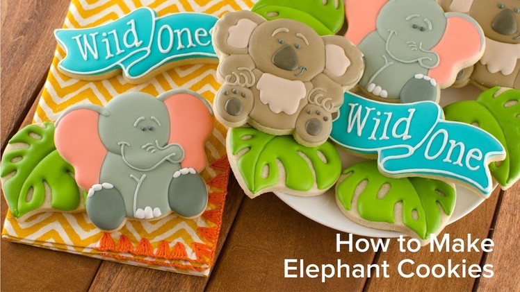 How to Make Elephant Cookies
