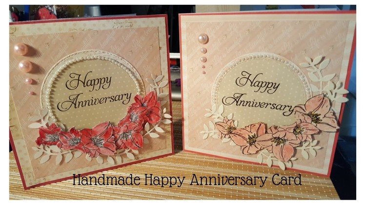 How to make Happy Anniversary Card