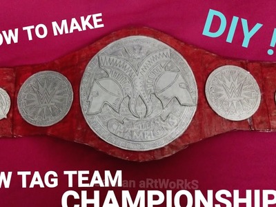 How To Make  New Wwe Raw Tag Team Championship