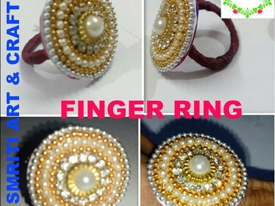 How to make Silk Thread  Rings | Silk thread party wear ring making tutorial  | DIY |