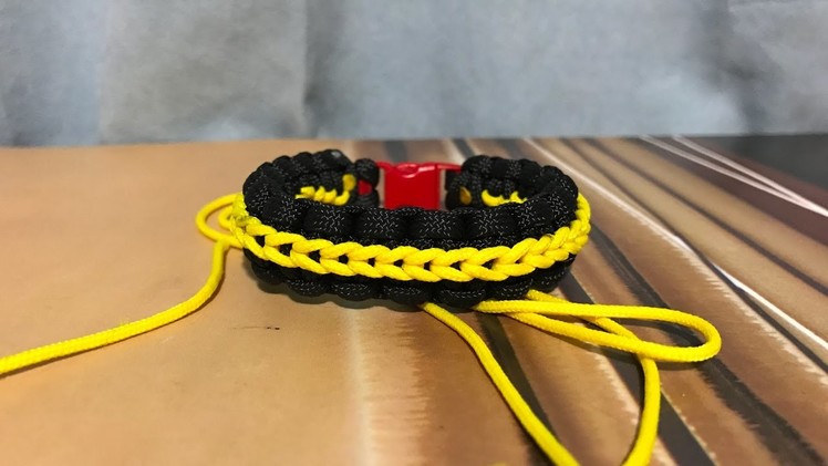 How to make "Single Chain Stitch" Paracord Bracelet