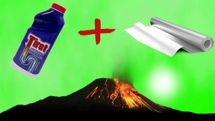 HOW TO MAKE VOLCANO BY YOURSELF