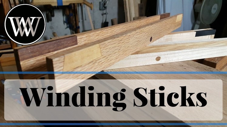 How to Make Winding Sticks Long Format Hand Tool Woodworking Project