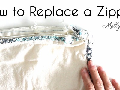 How to Replace a Zipper