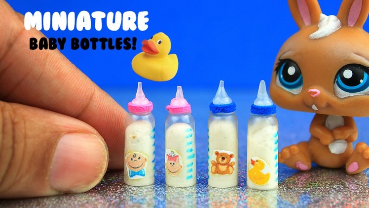 Miniature Baby Bottle | Dollhouse DIY