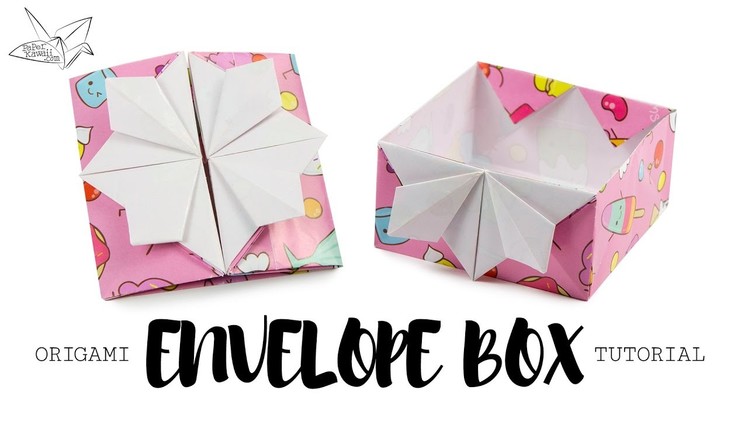 Origami Pop Up Box. Envelope Tutorial ♥︎ DIY ♥︎ Paper Kawaii