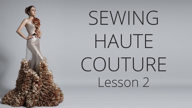 Premium Dress | How to sew Haute Couture Fashion Dress DIY #2