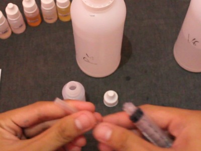 Tutorial cara membuat E-liquid untuk vape | DIY e-liquid