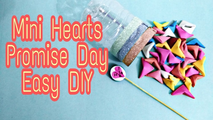VALENTINE'S DAY DIY, Promise Day Mini Hearts Jar, Craft Guru