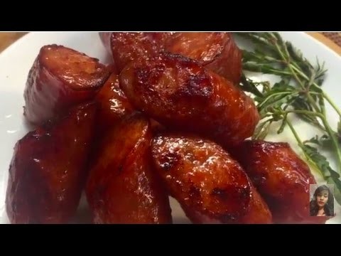 Asian Kitchen, How To Fried Sausages Without Using Oil
