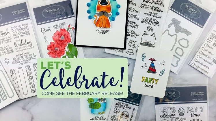 Celebration Themed  Paper Crafting Supplies - Technique Tuesday