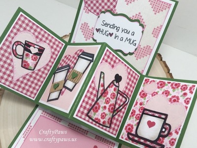 Coffee Lovers Twist Pop Card Tutorial | Paper Sweeties GDTP