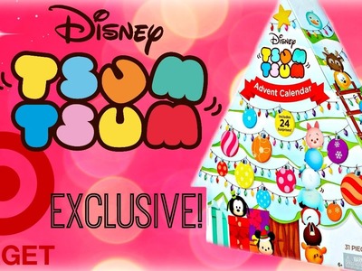 Disney Tsum Tsum Target Exclusive Advent Calendar Countdown To Christmas Unboxing