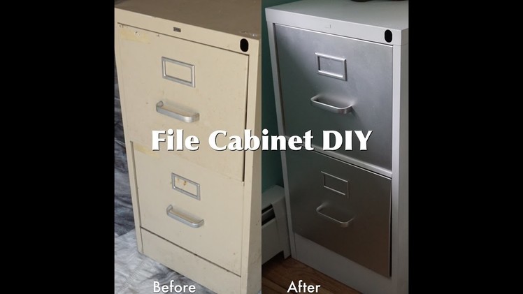 DIY File Cabinet