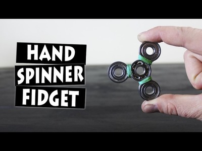DIY Hand Spinner Fidget Toy | EASIEST WAY