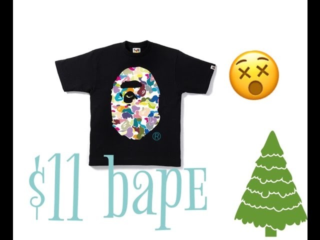 Diy how to make $11 bape tee shirt