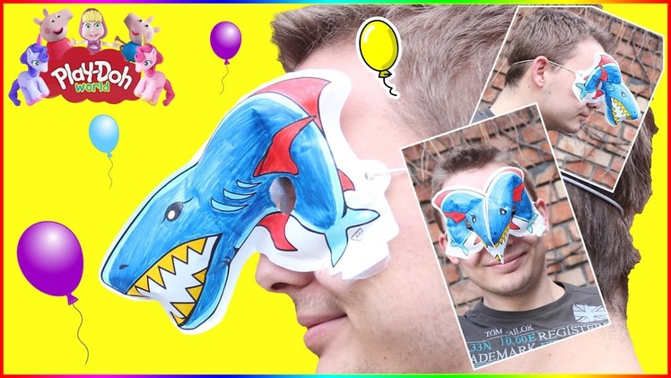 DIY How To Make BALLOON MASK | Amazing KIDS 3D Modeling Creation