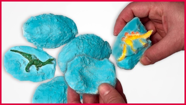 DIY How to Make Fizzy Surprise Dinosaur Eggs