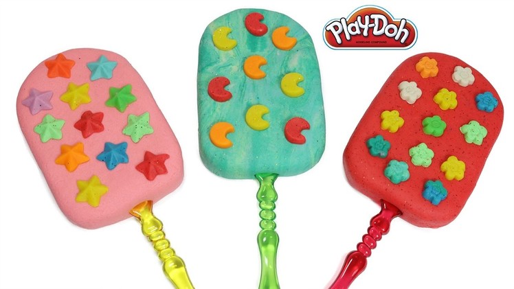 DIY How to Make Play Doh Ice Cream Colorful 