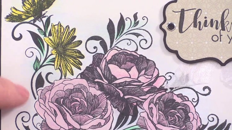 Floral Greetings Stamp - Paper Wishes Weekly Webisodes