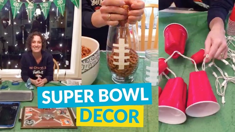 Get Your Home Ready For The Super Bowl With These DIY Ideas!