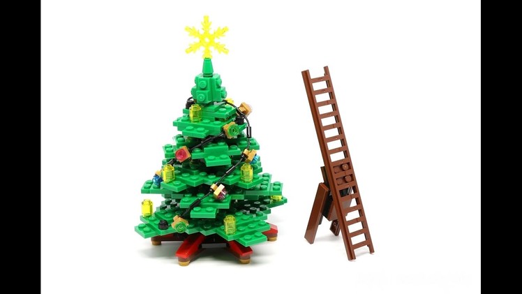 How To Decorate Your Lego  Christmas Tree  (stop.motion)