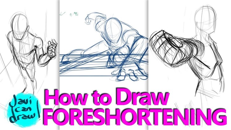HOW TO DRAW FORESHORTENING - A Process Tutorial