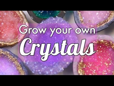 How to grow your own crystals!