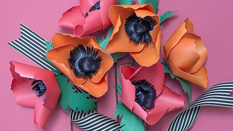 How to Make a Paper Flower Poppy