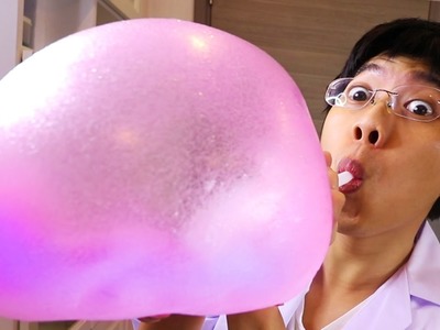 HOW TO MAKE BUBBLE GUM SLIME