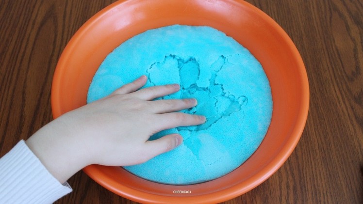 How to Make Iceberg Slime! DIY Crunchy Fluffy Slime!