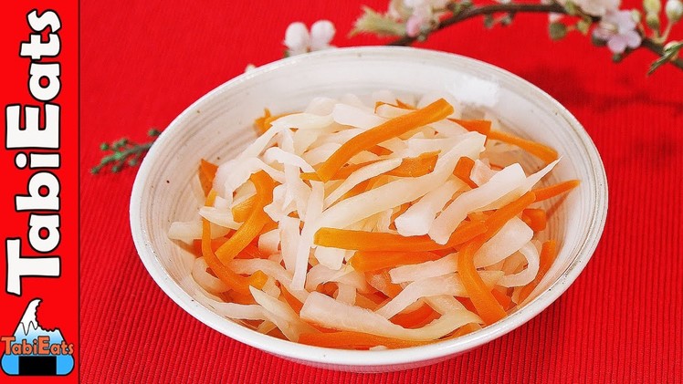 How to Make Namasu ( Daikon and Carrot Salad) RECIPE
