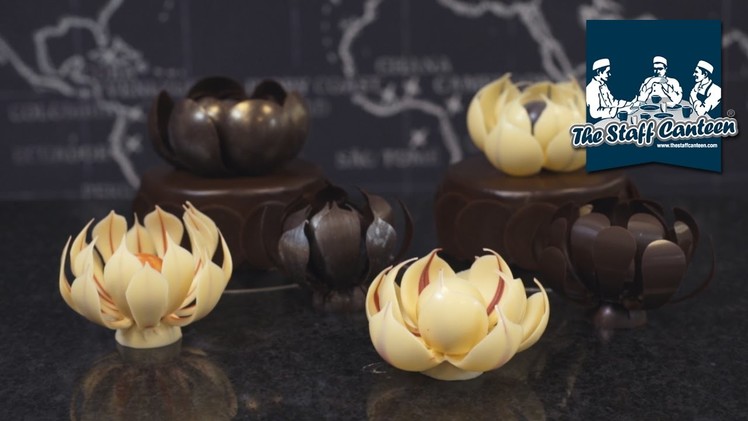 Mark Tilling: How to make chocolate flower decorations for cakes and centerpieces